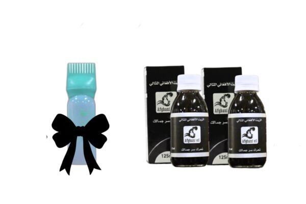 علبتين + مشط هدية